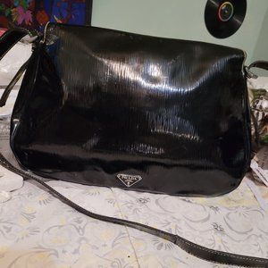 Large size Authentic Prada crossbody bag